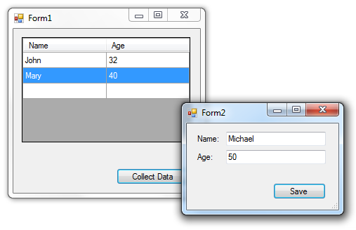 Pass Data Between Two Forms In WinForms 2023