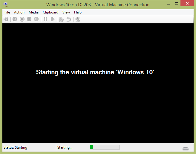 Windows 10 Hyper-V Setup 011