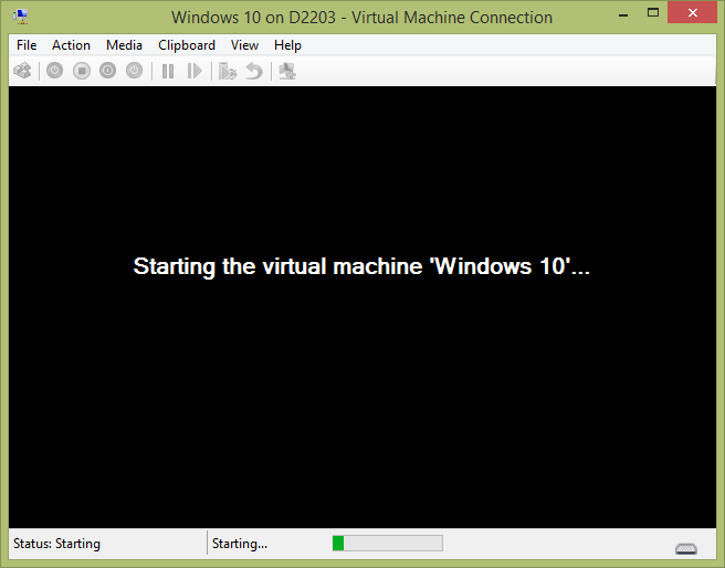 Setting up Windows 10 in a Virtual Machine (VMWare Player or Hyper-V Manager)