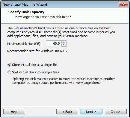 Setting up Windows 10 in a Virtual Machine (VMWare Player or Hyper-V Manager)