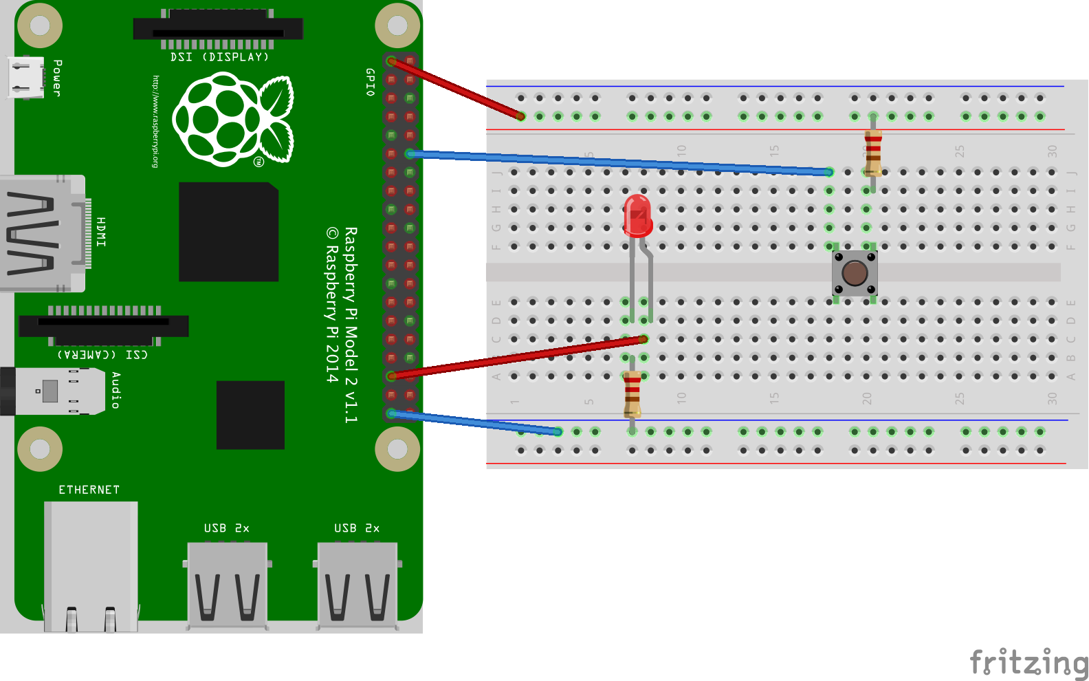 How to Flash an LED on Your Raspberry Pi When You Get New Email