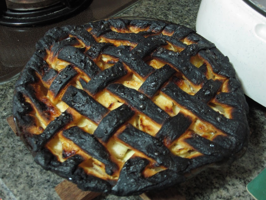 burnt pie