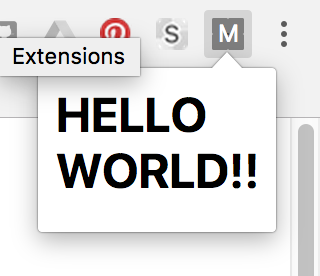 Making Your First Chrome Extension