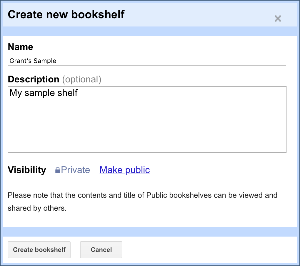 Managing your books and shelves with the Google Books API