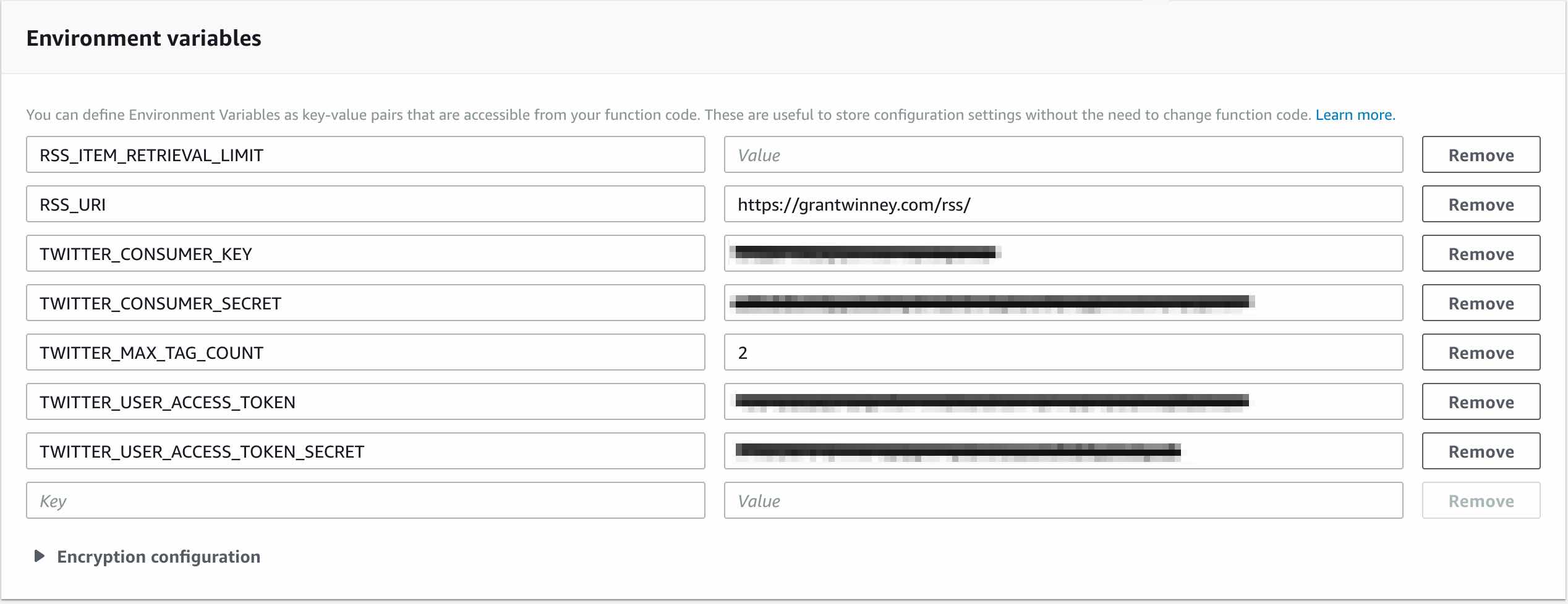 Using AWS Lambda to tweet random blog posts from an RSS feed