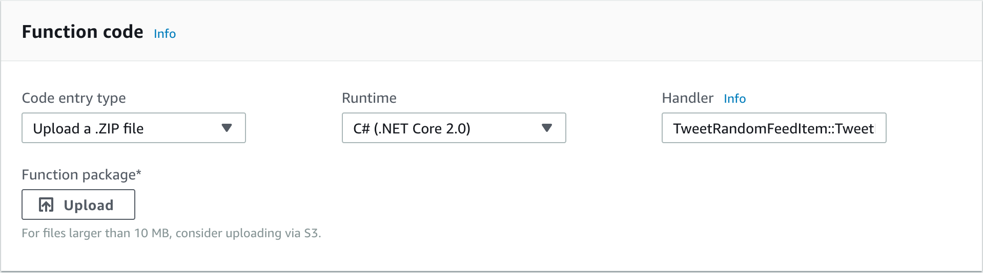 Using AWS Lambda to tweet random blog posts from an RSS feed