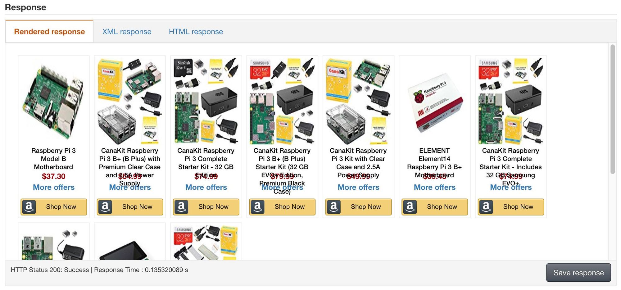 Querying Amazon's product details with the Amazon Product Advertising API