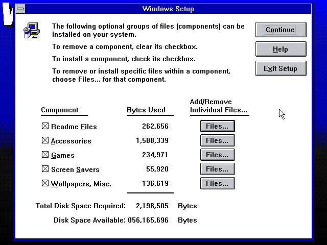 Installing Windows 3.1 in VMware Player