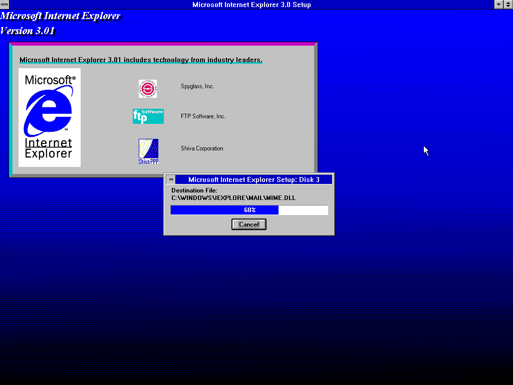 Installing Windows 3.1 in VMware Player