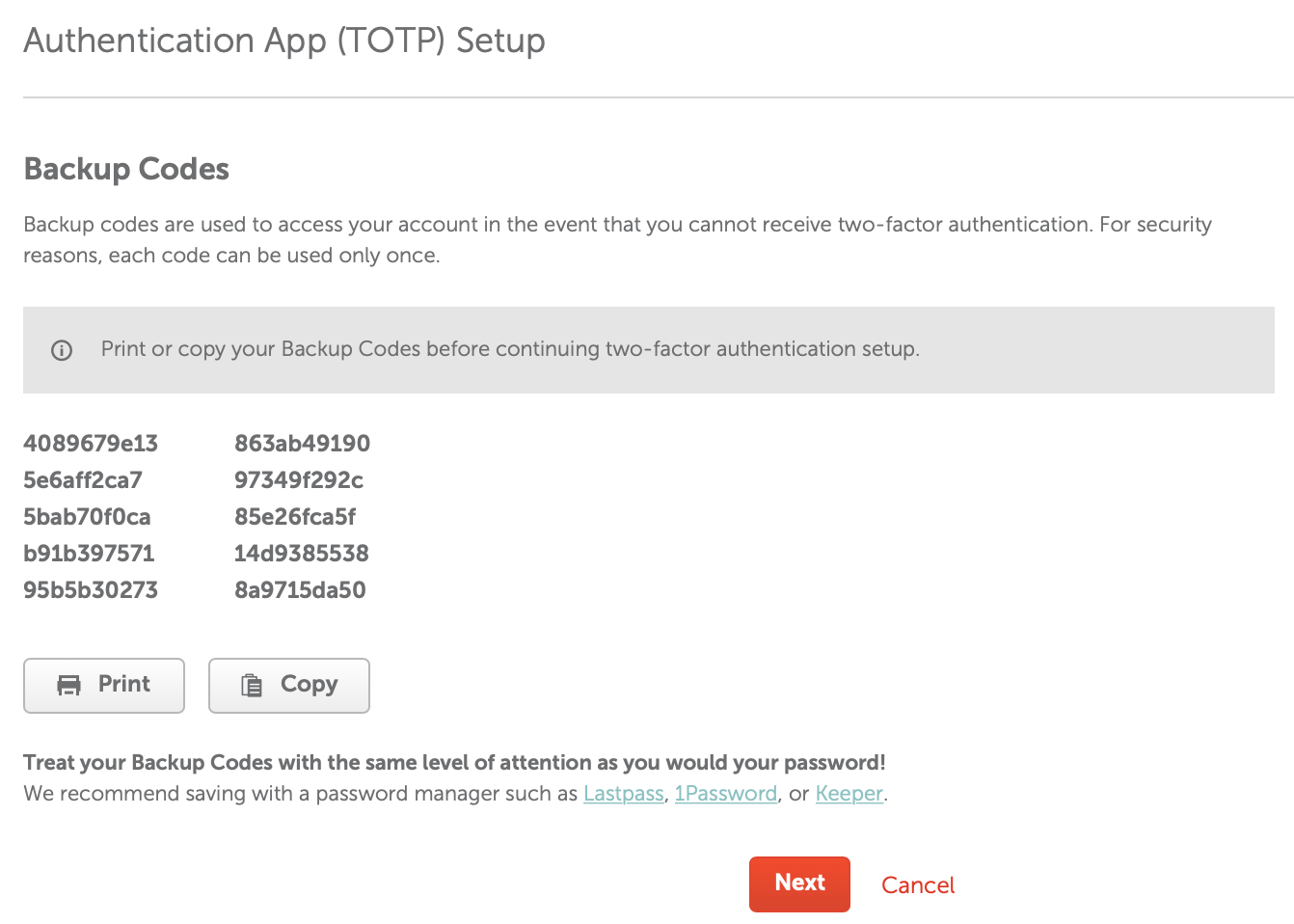 How to create a TOTP 2FA code for your app