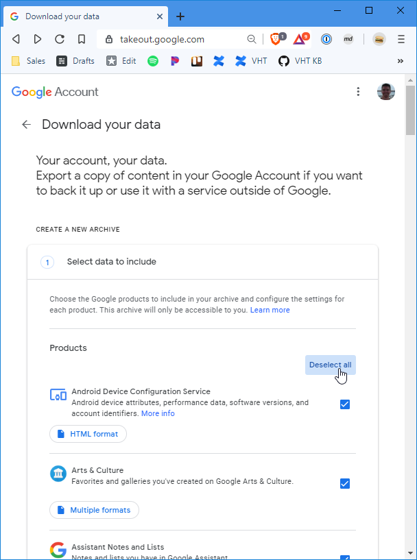 automatically download google photos to computer