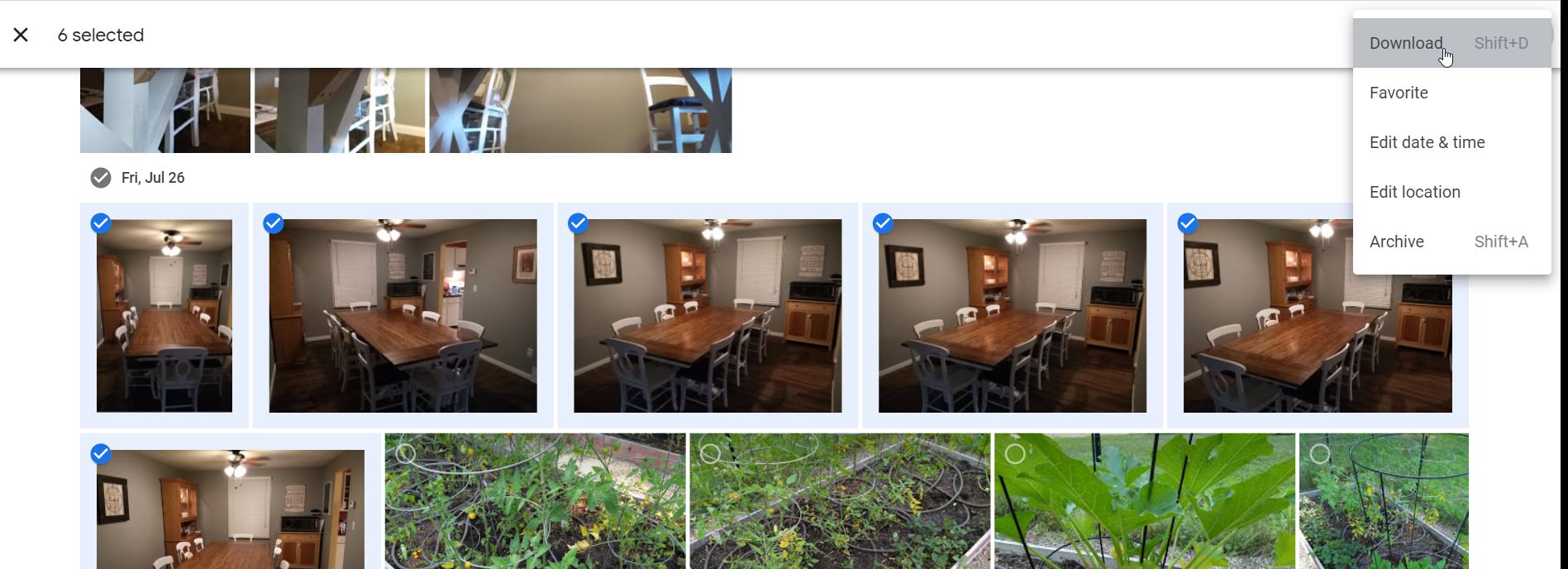 backup google photos to computer