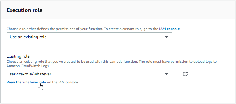 How to enable logging for an AWS Lambda job