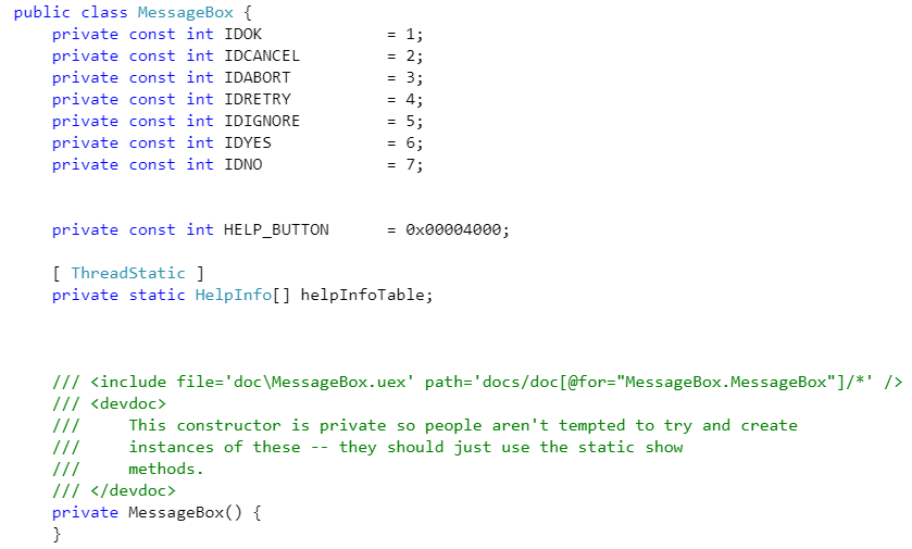 Mocking MessageBox (or any static class) in WinForms