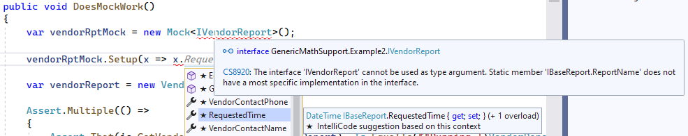 What is a static abstract interface method in C#?