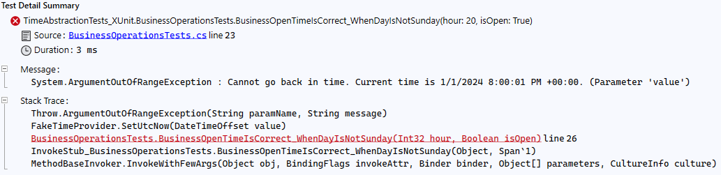 How to use TimeProvider and FakeTimeProvider (time abstraction in .NET)