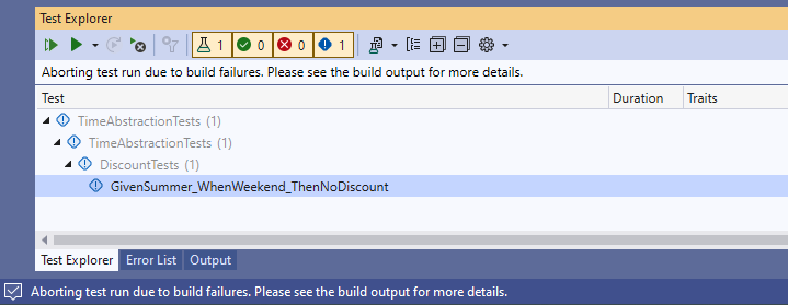 Using TimeProvider and FakeTimeProvider in WinForms